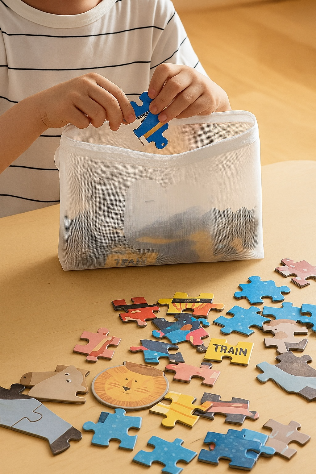 Magle Fermuarlı File Organizer 3'lü Set